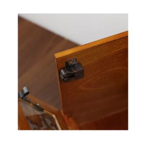 Chốt Kẹp.con lăn cửa tủ chốt Sập chốt cánh cửa tủ ke tủ nhôm tủ nhựa. chốt hít chốt sập nâu. chốt cửa tủ BAUHO