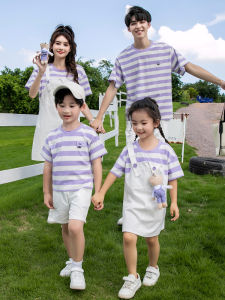 HONGLEXIUYAN | New Family Set 2026 Summer Striped