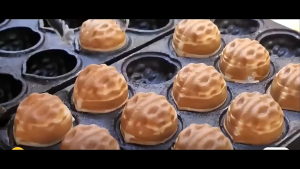 เครื่องทำวาฟเฟิลเค้กวอลนัทไฟฟ้า เชิงพาณิชย์ รุ่นZBY-315A