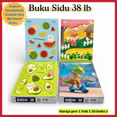 1 PACK BUKU TULIS SIDU 38 LEMBAR / SIDU 38 LEMBAR