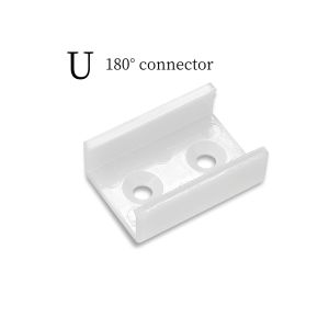 0.5M LED Aluminum Channel for 3528 5050 LED strip U/V shape tank bracket milk white cover/transparent cover led aluminum profile