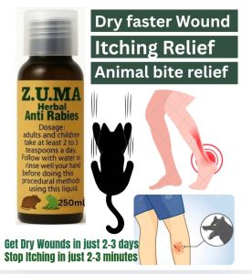 ZUMA Herbal Healing Liquid 250ml – All-in-One Skin Remedy | Anti-Fungal Anti-Tetano Anti-Inflammatory for Sugat Gasgas Kagat & Rashes