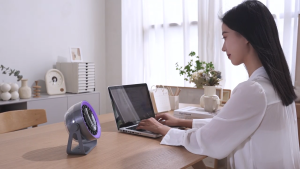 Dreepor Portable Air Cooler Fan Turbo Desk Fan Rechargeable Electricfan Small Wall Fan 100 Gears Strong Wind