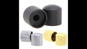 Electric Guitar Tone Volumn Control Knob Upgrade Metal Control Knob 2 Pcs