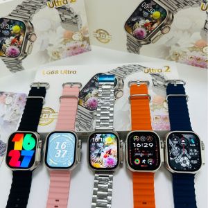 LG68 Ultra SmartWatch/Smart Bracelet –Infinite Scaling Gesture ControlBig Screen and Extended Battery Life.