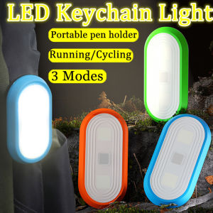 ไฟพวงกุญแจขนาดเล็กแบบใหม่2024โหมดไฟกระเป๋าสะพาย3โหมดแบบพกพากลางแจ้งขี่จักรยานวิ่งตั้งแคมป์ไฟฉุกเฉินสำหรับทำงาน