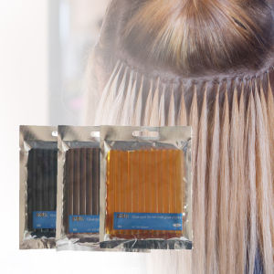 12PCS Lem Rambut Extension / Glue Stik Hair Extension / Glue Keratin Hair Extension 7.2×100mm