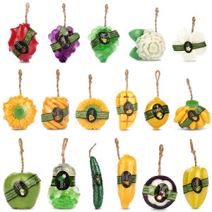 Handmade Fruit Soap Gift Egg Flower Mango Bathing Soap Aromatherapy Childrens Bath Soap Parfum Essential Oil Soap