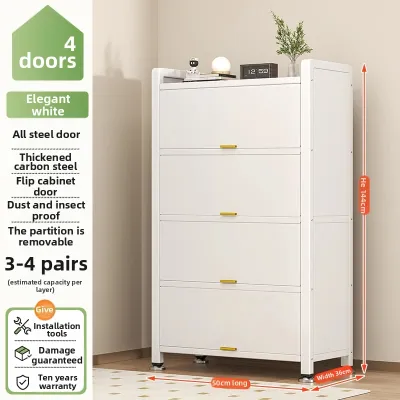 DIBIOU | Dustproof High Capacity Shoe Storage Cabinet Floor Type