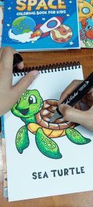 Fun & Easy Ocean Coloring Books for Kids Ages 4+