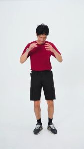 JB Celana Cargo Pendek Ripstop Hitam