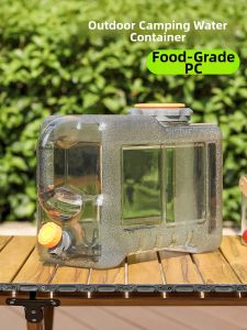 TAFUMAN | Portable With Spigot Water Bucket For Car Camping