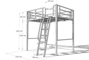 Loft bed customiz singapore