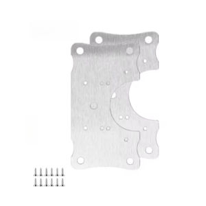 2/6/10packs Fastener hinges with screws used to reinforce cabinets doors wardrobes furniture repair hardware accessories