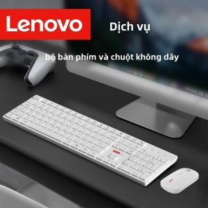 Bộ Bàn Phím Và Chuột Có Dây Lenovo Màu Đen Cổ Điển Im Lặng Dùng Cho Văn Phòng Kinh Doanh Gia Đình 104 Phím Combo Yên Tĩnh Cho Máy Tính Xách Tay