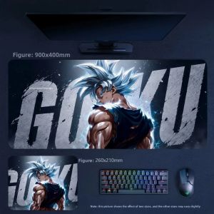 Bandai | Office Convenient Mousepad Decorative Desk Mat Cartoon Comic Style Rubber Mouse Pad Boys Gaming Non-slip Mouse Pad Keyboard Pad