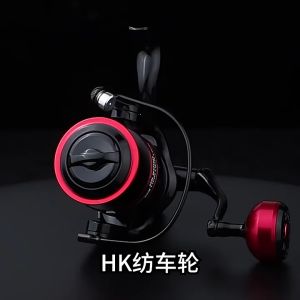 Máy câu cá kim loại HK size từ 2000-7000 câu lục câu lure và lăng xê.
