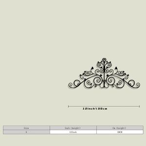 CIFbuy | CIFBUY Metal Wall Art Wrought Iron Large Rustic Statue Above Bed Boho Living Room Bedroom Home Decor Ornament