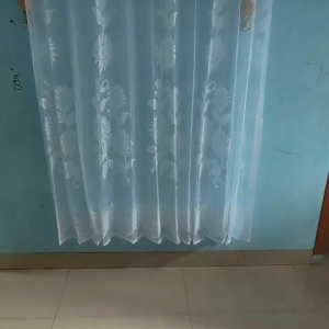 Vitrases Gorden L200xT200Tebal Dalaman/Gorden vitrases Motif Matahari/vitrase gorden putih polos