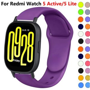 Silicone Sport Strap For Xiaomi Redmi Watch 5 Active Lite Band For Redmi Watch 5 Lite Active Breathable Correa 22mm Watchband