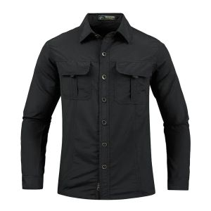 Lightweight Breathable Shirt Tactical Multifunctional Shirt Outdoor Long-Sleeved Work Shirt Breathable Sports Sun Protection