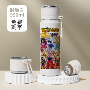 Dragon Ball Insulated Water Bottle Goku Super Saiyan Cartoon Anime Cup Boy Large Capacity 316 Straight Drink Cup