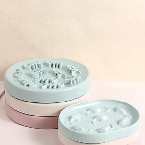 PS-1178 ชามข้าว "เหมียวกินช้า" รูปทรงปลาสุดเก๋! กินอิ่มอร่อย ปลอดภัย!