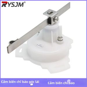 RYSJM | Cảm Biến Chỉ Báo Góc Bánh Lái Thuyền Biển 0-190 Ohm 12V/24V Thép Không Gỉ Cho Thuyền Kayak Ca Nô Đồng Hồ Đo Tốc Độ Chống Nước