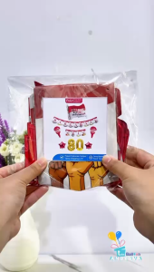 Paket Dekorasi Dirgahayu Ri Banner tangan / aksesoris dekor hut rii / paket dekorasi 17 agustus