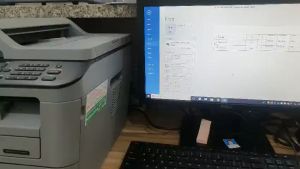 Card Fax máy in Brother 2701d và 2701dw hàng tháo máy bảo hành 1 tháng