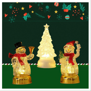 Bandai | 2025 New Style Christmas Lights Christmas Gift Set of 3 - Surprise Gift & Decoration Props/Ornaments for Birthday Parties