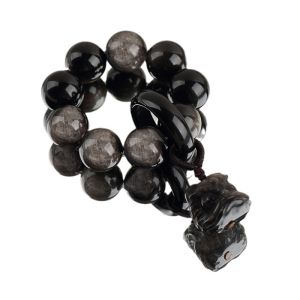 Jin Ya Shi Handheld Beads Bracelet Womens Playful Small Lion Wake up Buddha Beads Fashionable Jewelry Lucky Attracting