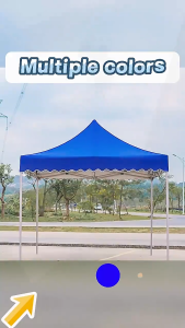 Outdoor Canopy Tent 2x2/3x3/3x4.5/3x6 Heavy Duty Waterproof Folding Gazebo Sun & Rain Shelter for Car Parking Camping