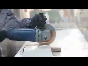 DongCheng 5" 1200W High Power Angle Grinder Polishing Machine Mesin Pencanai Potong Besi 125mm (DSM02-125B) Handle 1x