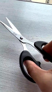 [BISA COD] GUNTING PEMOTONG KERTAS SERBAGUNA GUNTING KERTAS SCISSOR STAINLESS STEEL