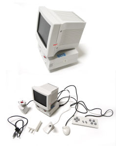 Retro Nostalgic Desktop 3.5-inch Mini Computer Small TV Home Game Console Childrens Gift