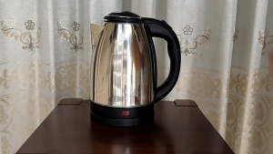 [MALAYSIA 3 PIN PLUG] 2Lit Stainless Steel Electric Kettle Heat Automatic Cut Off Jug Kettle Boil Hot Cerek Air Panas