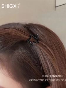 Crystal Star Forehead Hair Clip Small