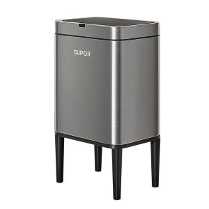 Supor | Ergonomic Detachable Tall Kitchen & Living Room Trash Can Large Size