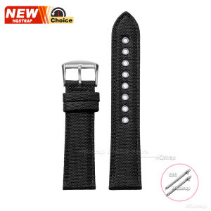 New 22mm Sailcloth Watch Strap Nylon Watchband Quick Release Band Women Men Wristband for Seiko Bracelet for Rolex Universal