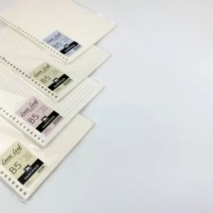 SAMOYED LL-51 Loose Leaf B5 26 Holes isi 60 Lembar Plain Ruled Grid Dotted / Polos Garis Kotak Titik