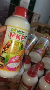 Pupuk MKP LAKSA GROW Cair Plus 500ML Obat Anti Rontok Bunga dan Buah Cabe - Pupuk Cair Penyubur Tanaman Cabe dan Anti Rontok Buah Cabe yang Bagus & Mujarab Murah TERLARIS