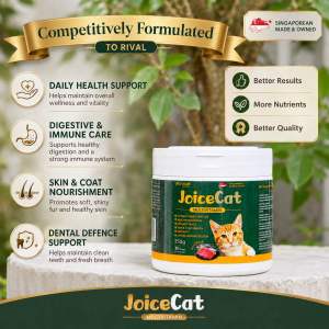 🇸🇬 JOICECAT Cat Multivitamins Buy 5 FREE 1 SG Authorized Dealer