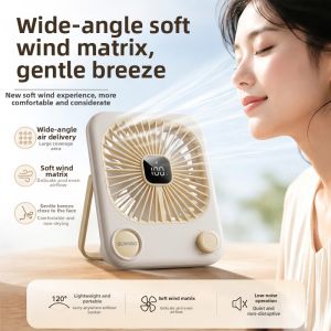 Lenovo | Ultra-thin High Power Portable Folding USB Charging Desk Fan