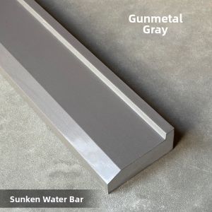 Recessed Waterproof Strip Solid Marble Threshold