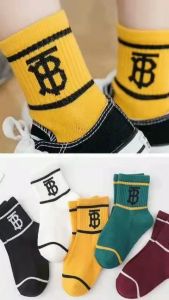 Set 5 đôi tất vớ cao cổ trẻ em dày dặn giữ ấm chân mùa thu đông 2-8 tuổi