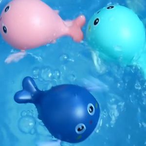 ของเล่นไขลาน ของเล่นในห้องน้ำ รูปสัตว์น้อยว่ายน้ำ วัสดุ ABS ไม่ต้องใช้ถ่าน สำหรับเด็ก Baby Bath Toys พร้อมส่งในไทย