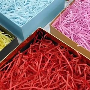 กระดาษฝอย กระดาษกันกระเแทก 100 กรัม🌈กันกระแทรก นุ่มฟู ไม่บาดมือ กระดาษฝอยสี ส่งไว!