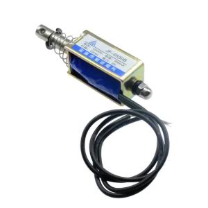 diymore | JF-0530B 6V 12V 24V DC Push-Pull Solenoid 5N/10mm Linear Solenoid Suitable for Transportation Equipment Etc.