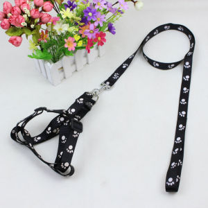 Comfortable Breathable Pet Vest-Style Chest Harness with Reflective Strips Explosion-Proof Dog Chest Harness Leash